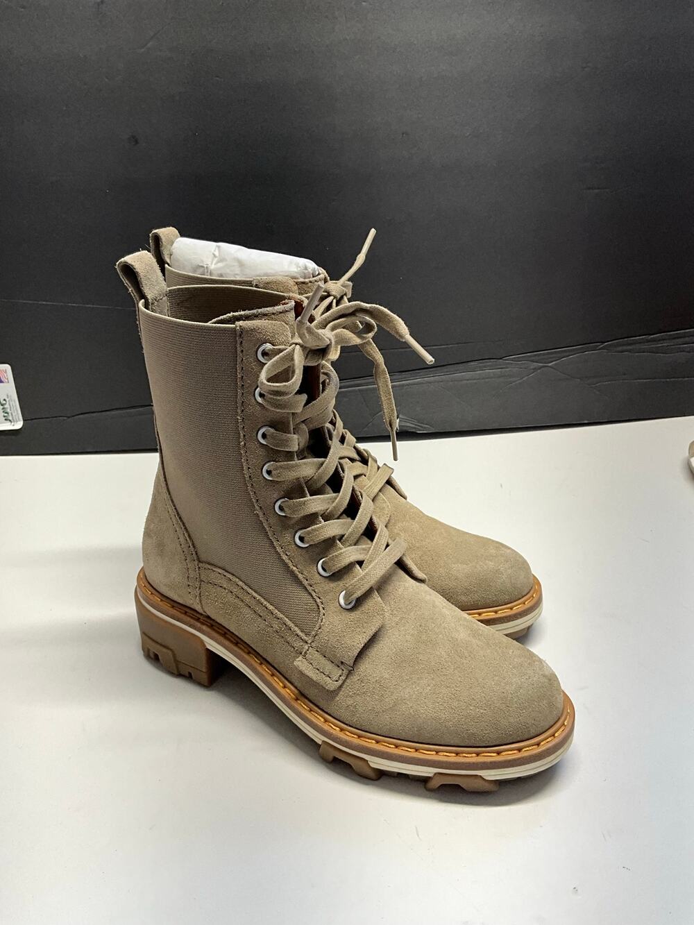 Rag & Bone Shiloh Suede Combat Boots